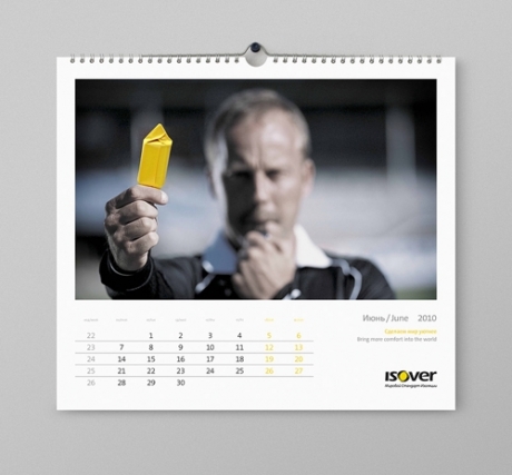 Isover порадовал своих клиентов отменным календарем
